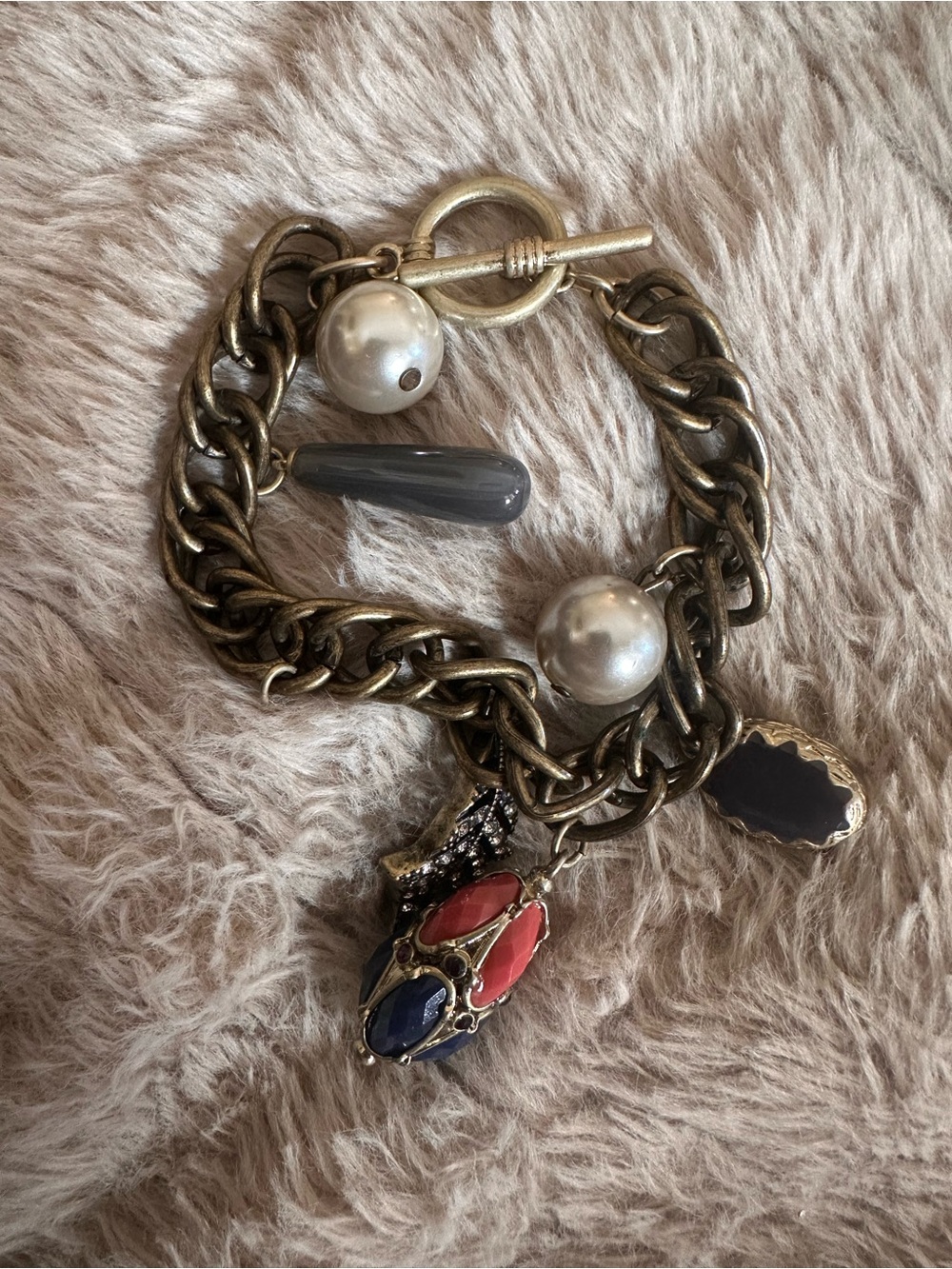 Vintage rare charm bracelet